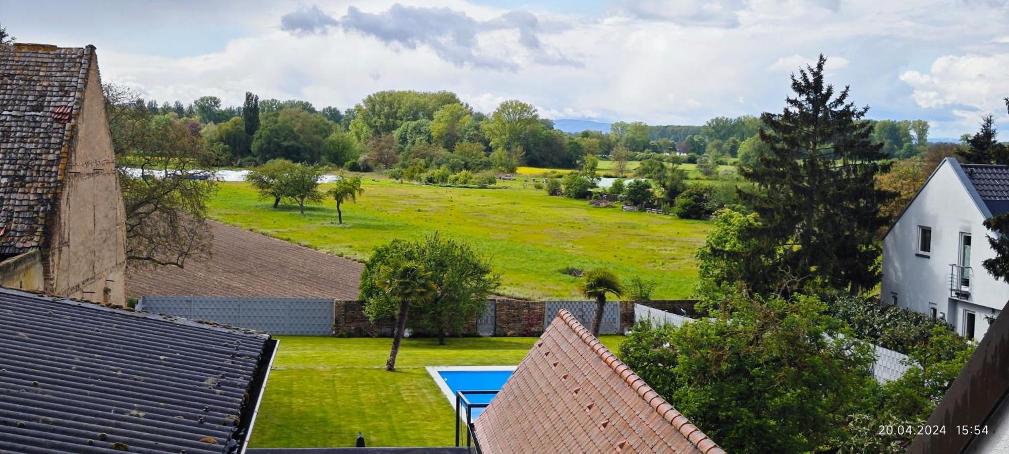 Urlaub Am Rhein Speyer Hockenheim Appartement Altlussheim Buitenkant foto